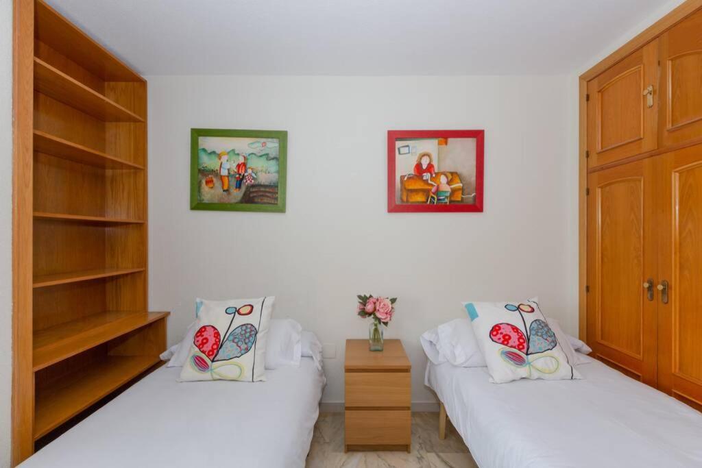 Playa Huelin Apartamento Leilighet Málaga Eksteriør bilde