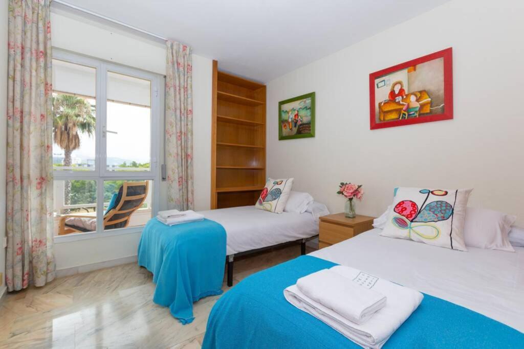 Playa Huelin Apartamento Leilighet Málaga Eksteriør bilde