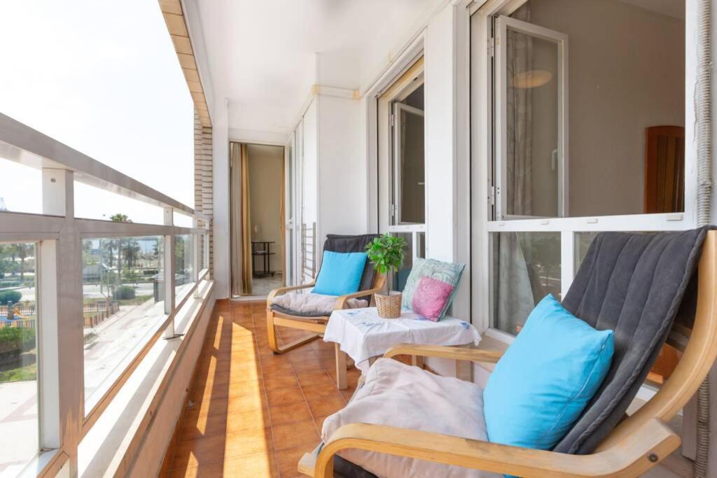 Playa Huelin Apartamento Leilighet Málaga Eksteriør bilde
