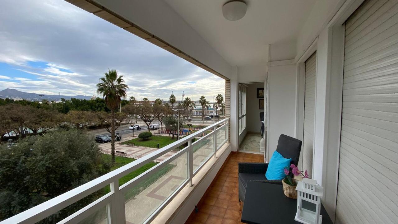 Playa Huelin Apartamento Leilighet Málaga Eksteriør bilde